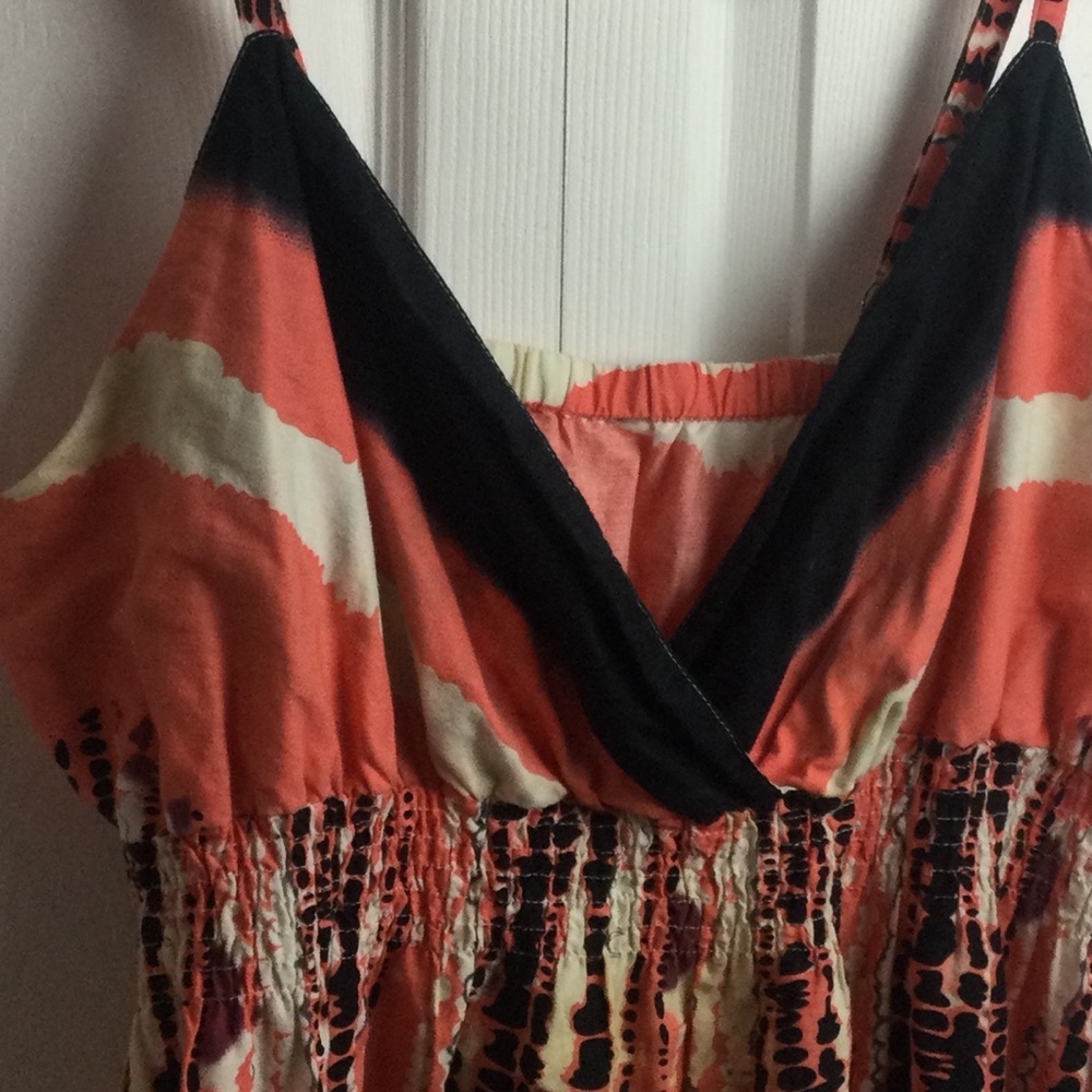 Vibrant Tie-Dye Maxi Dress